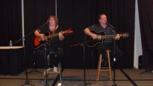 Performing at the World Massage Festival